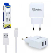 Зарядний пристрій 220V INKAX CD-01 + type-C кабель