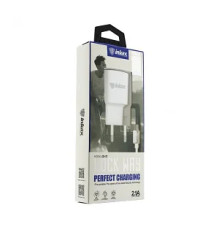 Зарядний пристрій 220V INKAX CD-27 + microUSB кабель