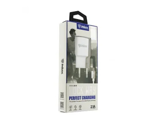 Зарядний пристрій 220V INKAX CD-27 + microUSB кабель