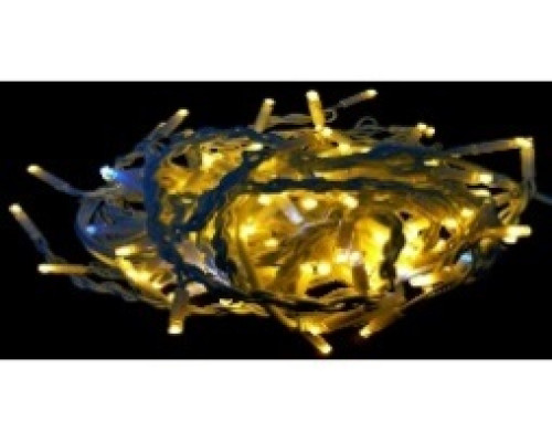 Гірлянда RD-7085 Бахрам вулиця 120LED (Ø 3,3) 4м (контрол.220V) Провід-Білий, Колір ламп-Теплий
