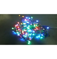 Гірлянда RD-7164-ВУЛИЦЯ бахрама 120LED (Ø 3,3) 4м (контроль.220V), Провід-Чорний, Колір ламп-Мікс