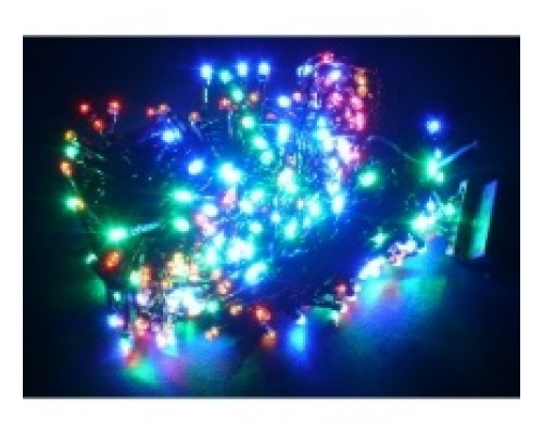 Гірлянда RD-7128 внутр. 100LED 9м Провід-Чорний, Колір ламп-Білий ДЕШЕВА