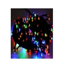 Гірлянда RD-7130 внутр. 200LED 18м Провід-Чорний, Колір ламп-Мікс