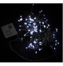 Гірлянда RD-07128 вулиця 100LED 10м (Ø 3,3) (флеш) (контрол.220V)+подовж. Провід-Білий, Колір ламп-Червоний ДОРОГА