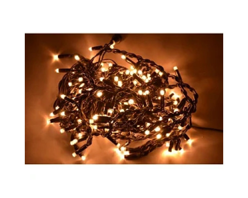 Гірлянда RD-7125 Штора вулиця 120LED (Ø 3,3) 3.5*1м (флеш) Дріт-чорний, Колір ламп-теплий