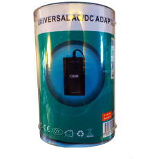 Зарядний пристрій універсальний 220V+12V (120W) БЕЗ УПАКОВКИ
