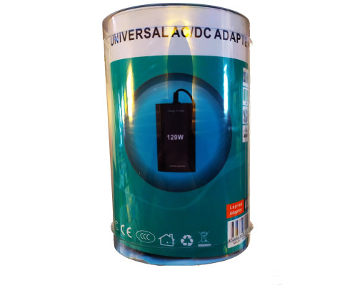 Зарядний пристрій універсальний 220V+12V (120W) БЕЗ УПАКОВКИ