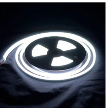 Стрічка Neon бухта 5м 12V DC Провід-Білий, Колір ламп-Білий 7186