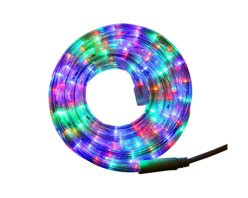 Стрічка LED шланг круглий 10м (220V) (20W) з контр., (СП) (Мікс) 7189
