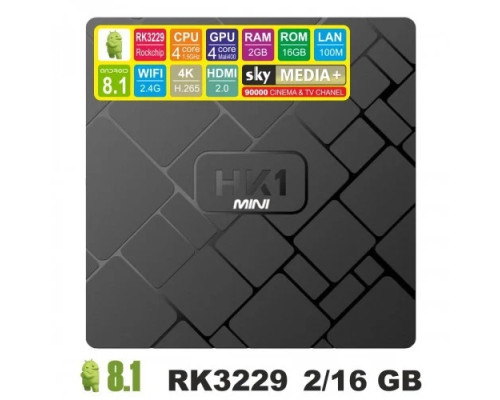 Приставка TV BOX (HK1 MINI) (2/16)