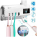 Диспенсер для зубної пасти та щіток авто Toothbrush sterilizer (синя коробка) (W-31)