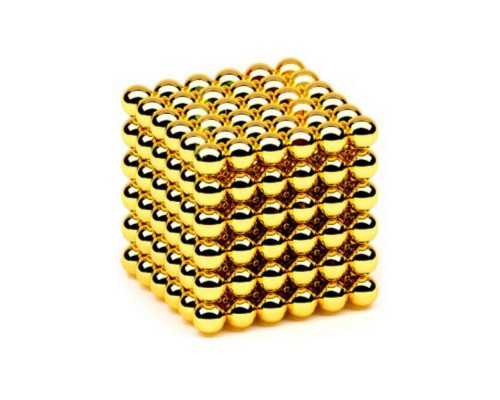 Нео куб Neo Cube 5мм золотий