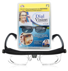 Окуляри з регулюванням лінз Dial Vision Adjustable Lens Eyeglasses (від -6D до +3D) (W-31)