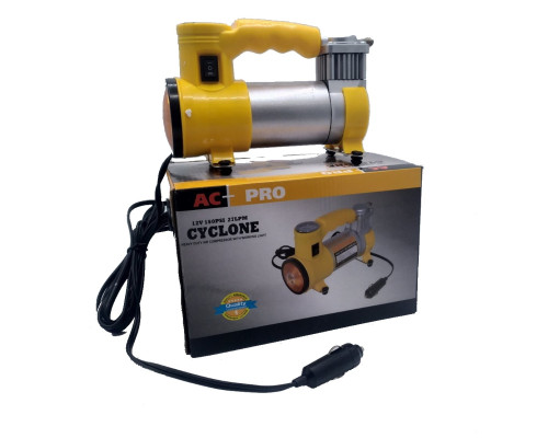 Компресор AC+PRO.12VOLT (YELLOW LARGE SINGLE BAR GAS PUMP)