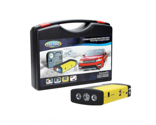 Пускозарядний пристрій JUMPSTARTER TM15 PUMP (50800 мАг) + компресор (300/600A)