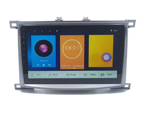 Автомагнітола штатна Toyota Land Cruiser 100 2005 (10") +CAN Android 10.1 (4/32)