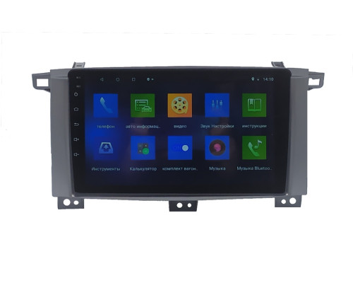 Автомагнітола штатна Toyota Land Cruiser 100 2005 (9") Android 10.1 (4/32)