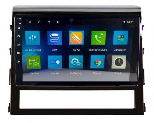 Автомагнітола штатна Toyota Land Cruiser 200 2016 (9") Android 10.1 (4/32)