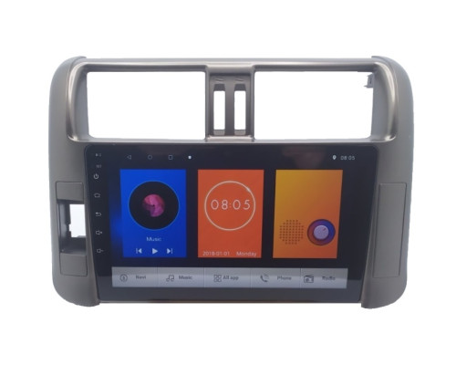 Автомагнітола штатна Toyota Prado 150 2010-2013 (9") +CAN Android 10.1 (4/32) (КОРОБКА 1)
