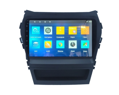 Автомагнітола штатна Hyundai Santa Fe 2012-2014 / IX45 2013-2017 (9") Android 10.1 (4/32) (КОРОБКА 1)