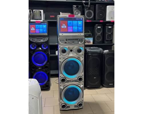 Караоке-система з екраном Gedi-G GD-1415 — 120W RMS, екран 15,4"