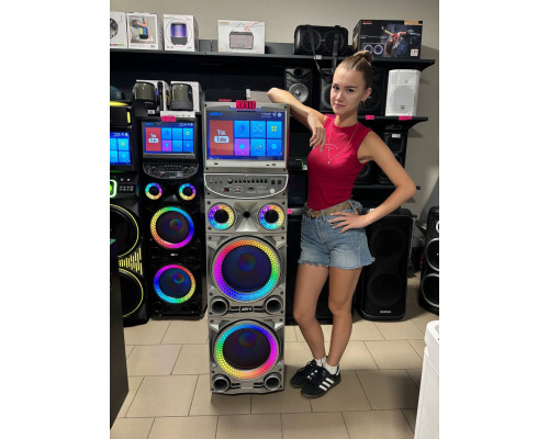Караоке-система з екраном Gedi-G GD-1415 — 120W RMS, екран 15,4"