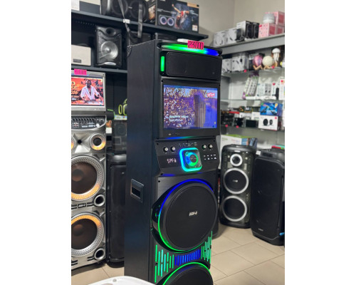 Караоке-система з екраном Gedi-G GD-1417 — 120W RMS, екран 15,4"