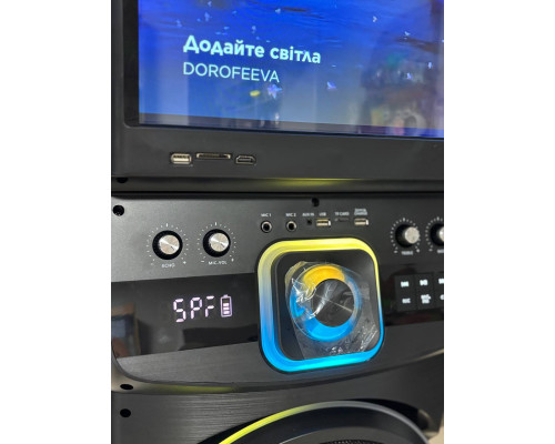 Караоке-система з екраном Gedi-G GD-1417 — 120W RMS, екран 15,4"