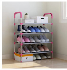 Полиця для взуття Shoe rack (4 полиці, 12 пар) (25"Wх7,9"Dх25"H) (8088)