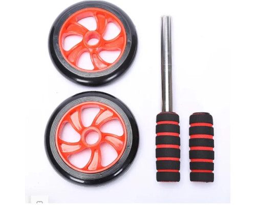 Фітнес колесо Double wheel Abs health abdomen round (WM-41)