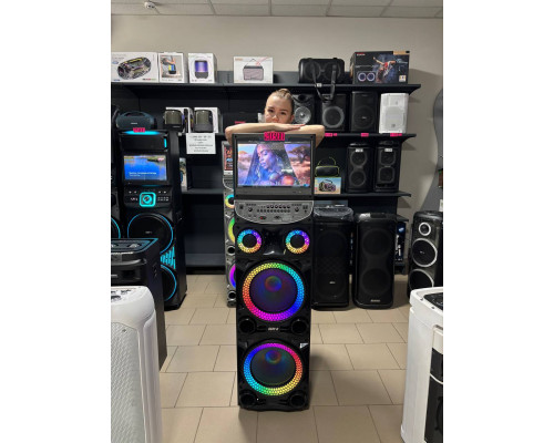 Караоке-система з екраном Gedi-G GD-1422 — 120W RMS, екран 15,4"
