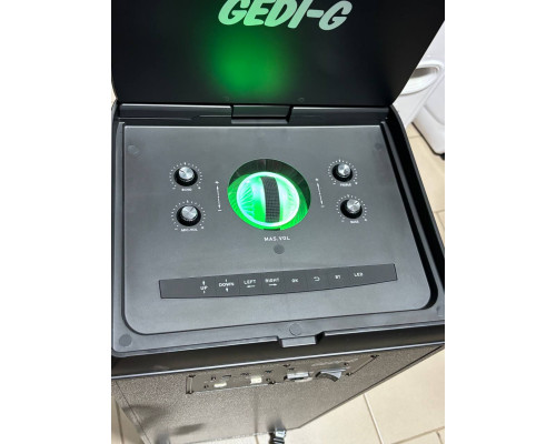 Караоке-система з екраном Gedi-G GD-1425 — 120W RMS, екран 14,1"
