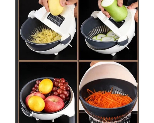 Овочерізка Wet Basket Vegetable Cutter 9в1