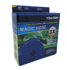 Шланг поливальний MAGIC HOSE, що розтягується, 15м/50ft