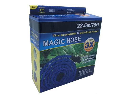 Шланг поливальний MAGIC HOSE, що розтягується, 22,5м/75ft