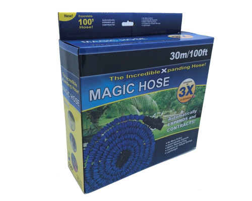 Шланг поливальний MAGIC HOSE, що розтягується, 30м/100ft