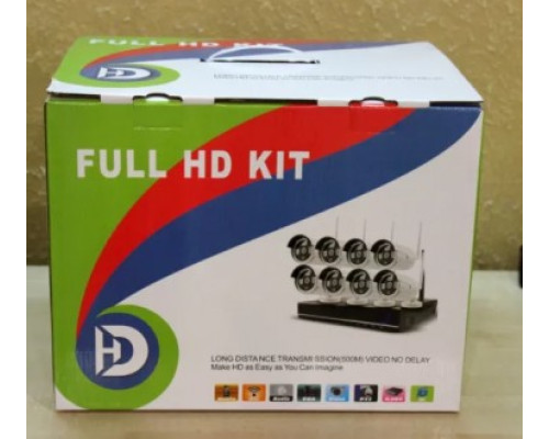 Набір відеоспостереження (8 камер) WIFI kit