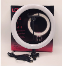 Кільцева LED лампа 2 (1 крепл.тел.) (USB) (26см)