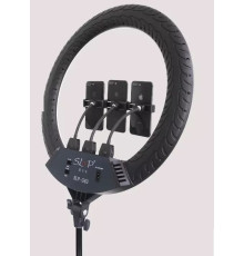 Кільцева LED лампа SLP-G63 (3 крепл.тел.) (пульт) 220V (55см) (501-520)