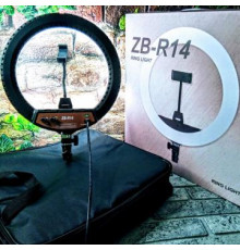 Кільцева LED лампа ZB-R14 (1 крепл.тел.) 220V (35см)