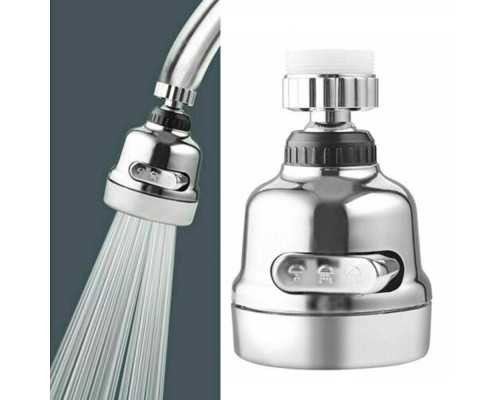 Насадка на кран Water Saver NEW 360° нікельована
