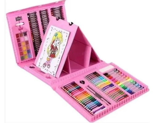Набір для творчості 208 предметів (pink)
