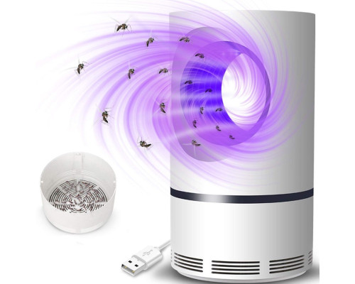 Знищувач комах Mosquito Killer 360 лампа пастка від USB (W23)