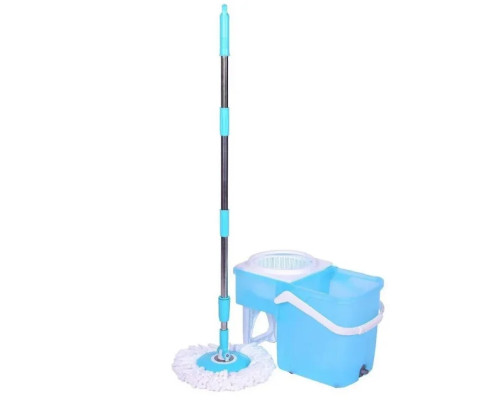 Швабра-відро, ледар з віджимом Easy Mop (кругла)