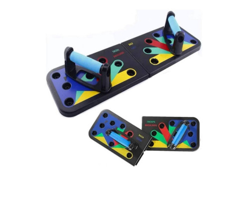 Дошка для віджиму FOLDABLEPUSH UP BOARD 14в1 JT-006 (MA202304-88) (LY-5)