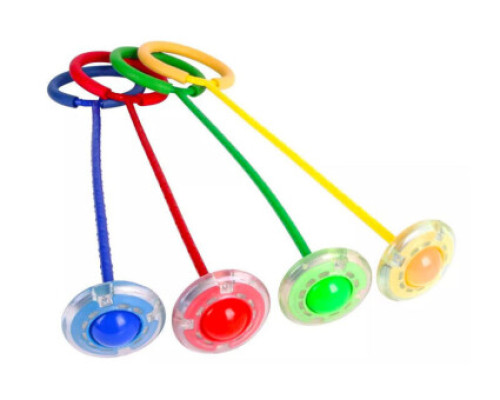 Скакалка на ногу (LED колесо та палиця) (Ring)
