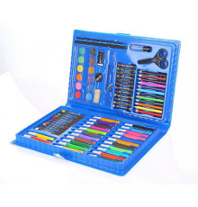 Набір для творчості 86 Coloring Art Set (колір коробки: синій, рожевий, чорний) (10/20)