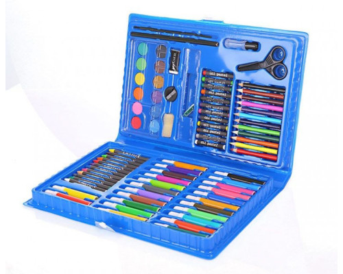 Набір для творчості 86 Coloring Art Set (колір коробки: синій, рожевий, чорний) (10/20)