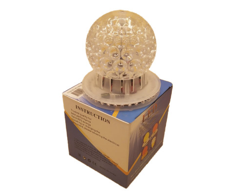 Лампа на поставці куля, що обертається RGB RHD-30 36 (RD-5024)