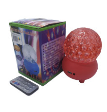 Лампа на поставці куля, що обертається RGB RHD-182+Мр3+Ду+USB (RD-5030)